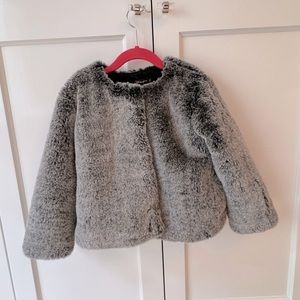 J.McLaughlin faux fur girls jacket
